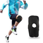 Knee Support Brace with Side Stabilizer for Women,Men Knee Wrap Compression for ACL, Meniscus Tear,Pain Relief（JD102KN）