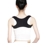 Upper Adjustable Back Posture Corrector Magnet Self-Heating Clavicle Support Back Straight Shoulders Brace Strap Correct(JD101P)