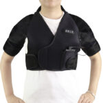Electric heating shoulder guard cervical vertebra waistcoat sleeping warm shoulder heating therapy shoulder and neck hot compress shoulder pain massage artifact(JD001S)