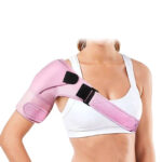 Shoulder Brace for Women and Men Recovery Shoulder. Adjustable Shoulder Support for Rotator Cuff, Joint Pain Relief, Shoulder Injuries. Perfect Fit Shoulder Compression Sleeve (One Size Regular) (JD008S)