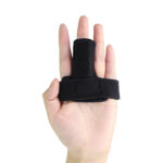 Middle Trigger Finger Support Brace,Adjustable Finger Splint For Fractures,Broken Ring Finger Straightener Immobilizer for Arthritis, Tendonitis,Tenosynovitis(JD016FS)