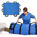 Positioning Bed Pad with Handles for Elderly, Washable Hospital Bed Sheets,Transfer Belt for Disabled and Limited Mobility Care（JD104TB）