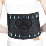 Breathable Waist Lumbar Lower Back Support Belt for Men Women,Adult Back Brace with 3D Lumbar Pad,Back Sciatica Brace(JD101B)