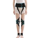 O/X Legs Correction Belt, Adjustable Legs Posture Corrector Band,Unisex O/X Legs Type Legs Bandage for Men Women（JD003L）