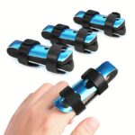 Finger Splint for Tendonitis, Stiffness, Curved,Bent, Locked,Finger Support Brace Stabilizer for Pain Relief Straightening Knuckle Immobilization(JD020FS)
