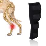 Neoprene Dog Compression Brace Sleeve with Straps for Heals and Prevents Injuries and Sprains Helps Arthritis(JD003DC)