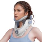 Adjustable Cervical Neck Traction Stretched Device Neck Pain Relief 3 Layer Air Inflatable Cervical Traction Device (JD018C)