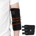 Adjustable Tennis Elbow Brace, Arm Brace for Pain Relief, Cubital Tunnel Brace for Muscle Strains and Rheumatoid Arthritis,Dynamic Compression Sleeve for Elbow Joint Support(JD105E)