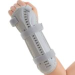 Wrist Fracture Splint,Carpeltunal Wrist Brace for Fractures, Sprains, Pain and Swelling, Arthritis, Tendonitis,Removable Wrist Splints(JD207W)