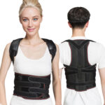 Posture Corrector for Men and Women,Back Brace for Scoliosis and Poor Posture in Teens,Breathable Mesh Back Support Belt,Back Straightener Relieve Back Pain(JD114P)