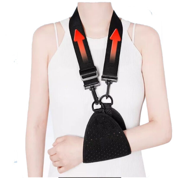 Arm Sling Support Adjustable Breathable Shoulder Strap Brace Immobilizer Wrist Elbow Forearm Fracture Recovery Brace（JD011AS）
