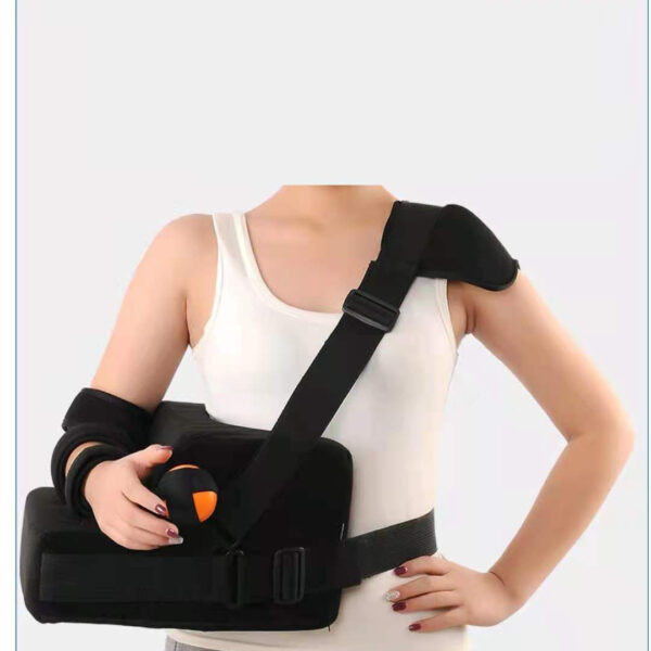 Adjustable Forearm Fixation Shoulder Arm Immobilizer Shoulder Abduction Orthosis Arm Sling With Pillow (JD015AS)