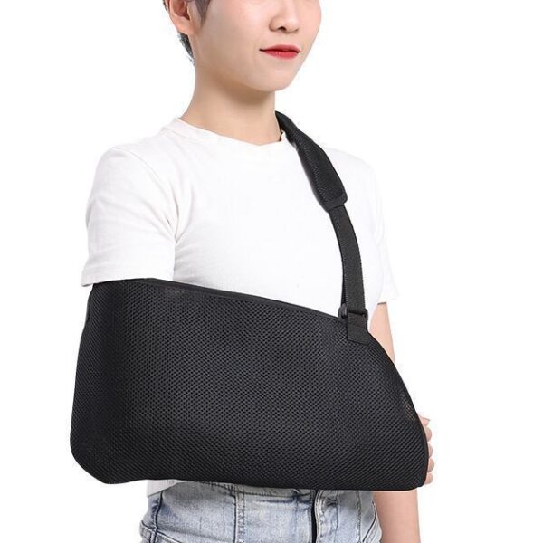 Adjustable Breathable Arm Sling Universal Support Shoulder Strap Brace Immobilizer Wrist Elbow Forearm Support Brace Strap(JD014AS)