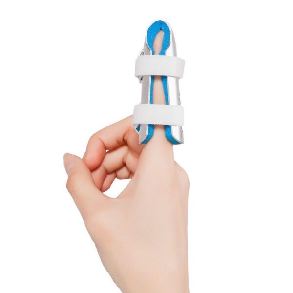 Wholesale Aluminum Pinky Finger Splint Support Thumb Protect Fracture Extension Fixation Finger Protector Device（JD122FS）