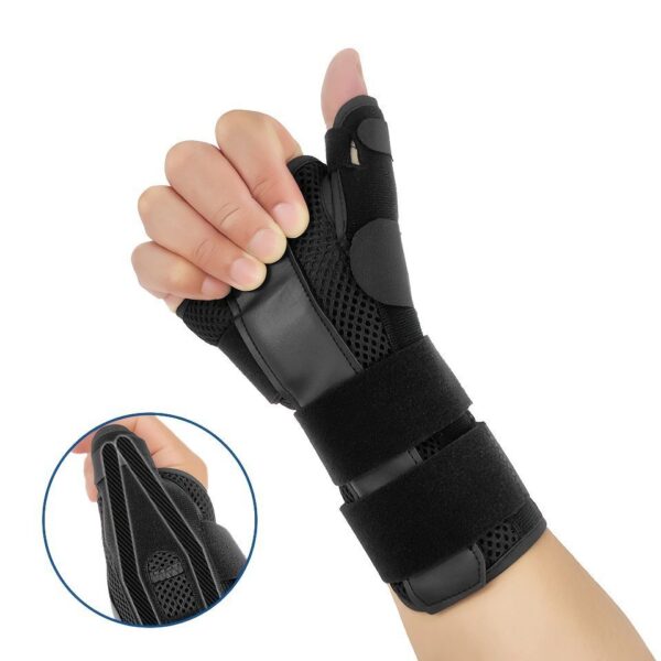 Wrist Brace & Thumb Spica Splint for De Quervain's Tenosynovitis,Carpal Tunnel & Arthritis Wrist Support Thumb Splint（JD203W）