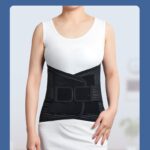 Support Belt with 7 Stays for Lifting at Work Back Brace for Lower Back Pain Relief for Women Men（JD123D）