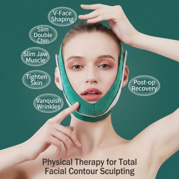 New Products Chin Support Wrap V Line Face Band Lifting Belt Facial Slimming Anti-aging Strap Face Slimming Band（JD202C）