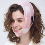 Slim V Shape Facial Lifting Belt Slimming Double Chin Strap Tightening Anti Wrinkle Face Slimming Band Ladies Face Lifting Belt（JD201C）